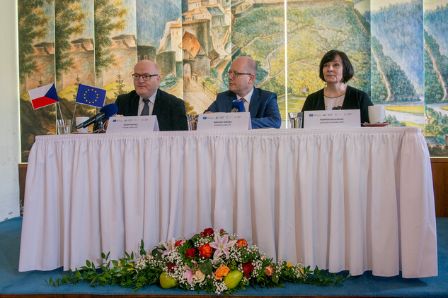 Slavnostní zahájení projektu Pernštejn – vrchnostenská okrasná zahrada