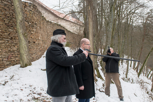 Slavnostní zahájení projektu Pernštejn – vrchnostenská okrasná zahrada